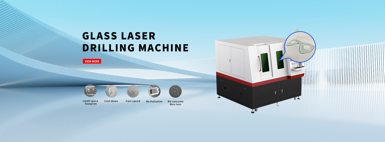 qualité Machine à découper le verre au laser usine