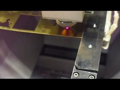 Machine de découpe au laser de précision d'or