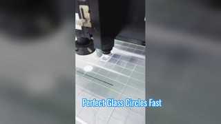 Circulaire de découpe laser en verre blanc de 3 mm