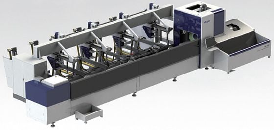 1070nm Fiber Laser Tube Cutting Machine TA Model No Tailing Material